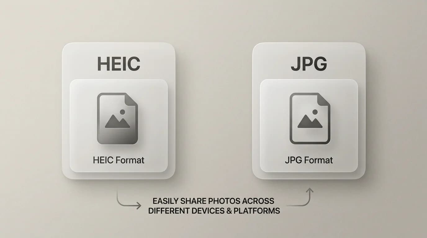 HEIC versus JPG Apple iPhone photo format comparison