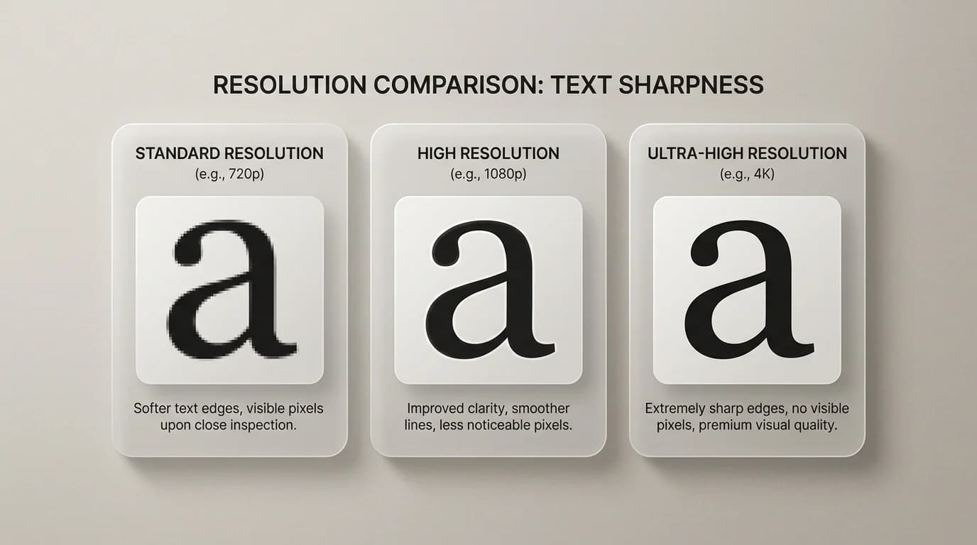 Zoomed export quality preview for PDF page to JPG